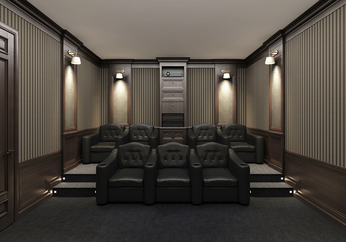 Los Angeles Home theater installation by Onboard IT Tech