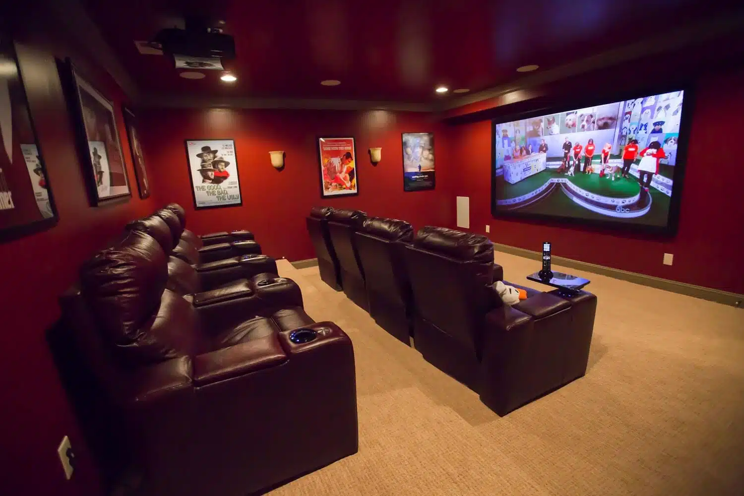home theater system installation services los angeles by Onboard IT Tech