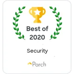 Porch_badge copy Porch Best of 2020 Awards win at Los Angeles by Onboard IT Tech