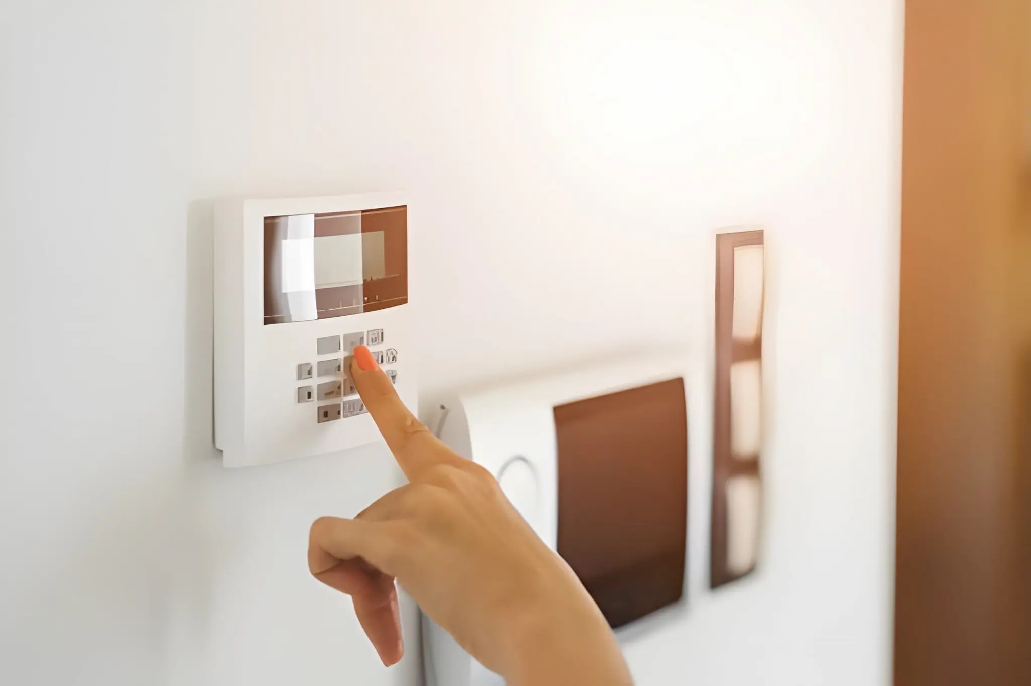 Home intercom system for secure communication and access control