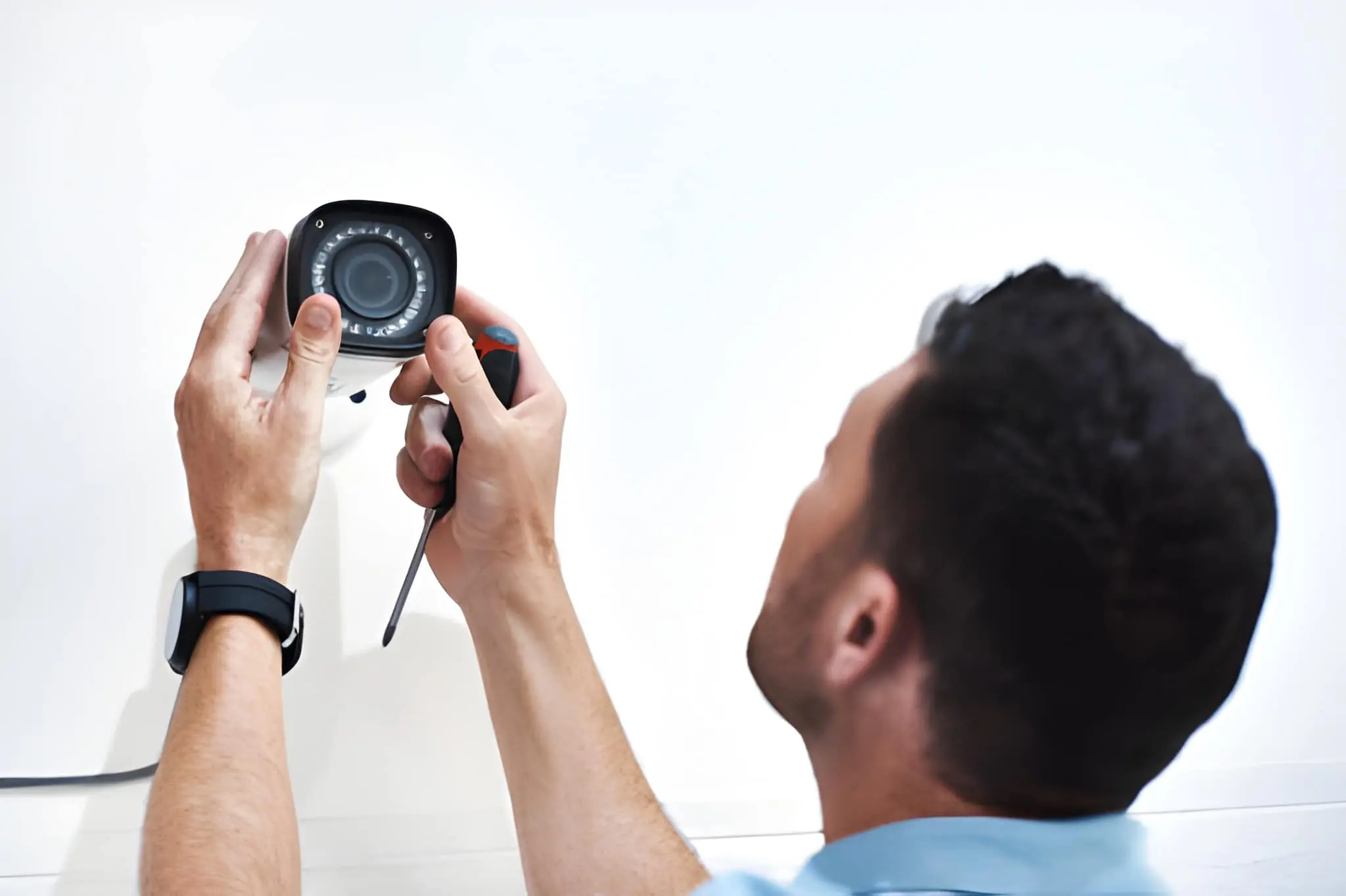 Home Security System Installation Security System Installation in Encino for residential homes with cameras and sensors