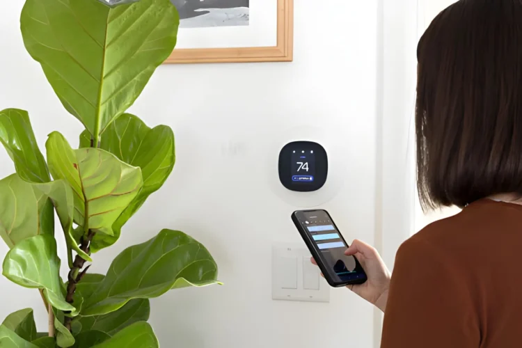 Home Automation & Security services in West Hollywood featuring advanced outdoor security cameras installed on a modern residence near Sunset Strip