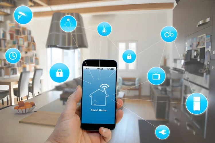 Luxury residence featuring Home Automation & Security services in Santa Monica with integrated smart controls